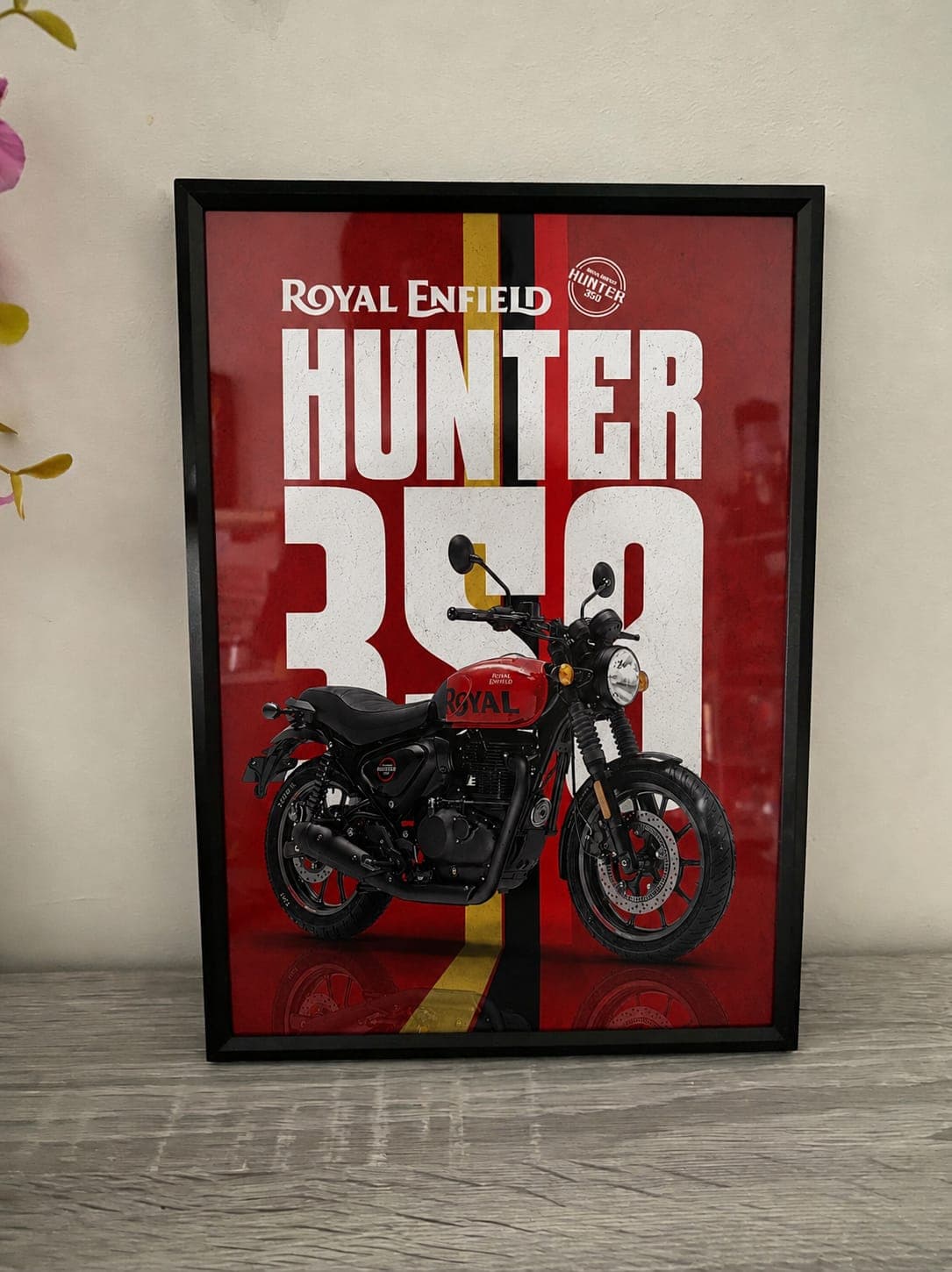 Royal Enfield Hunter 350 Rebel Red