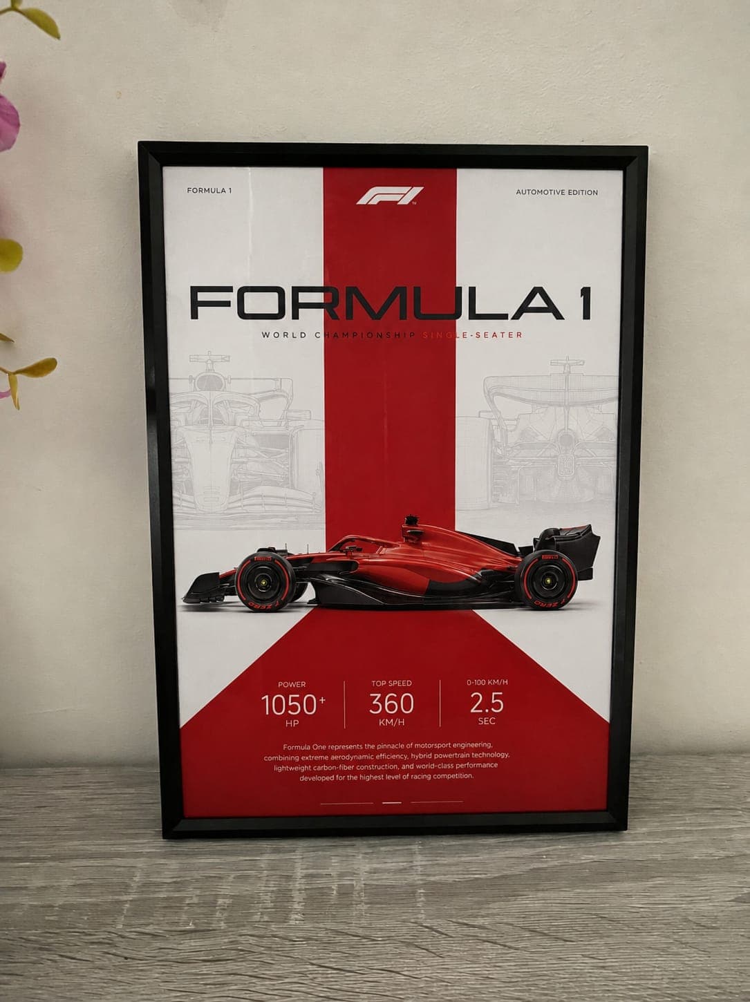 Formula 1 Red Pinnacle